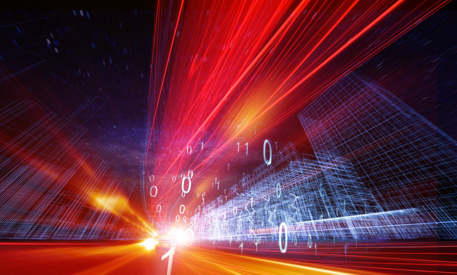 Data communications and cloud computing network concept